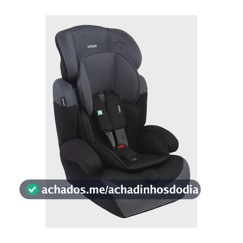 Cadeirinha Para Carro 9-36kg Booster Fiorella Infanti Preto