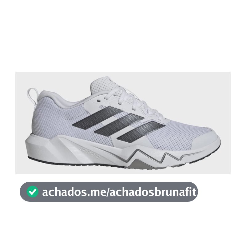 Tênis Masculino Rapidmove Go Trainer adidas Branco Lisa 41 Br