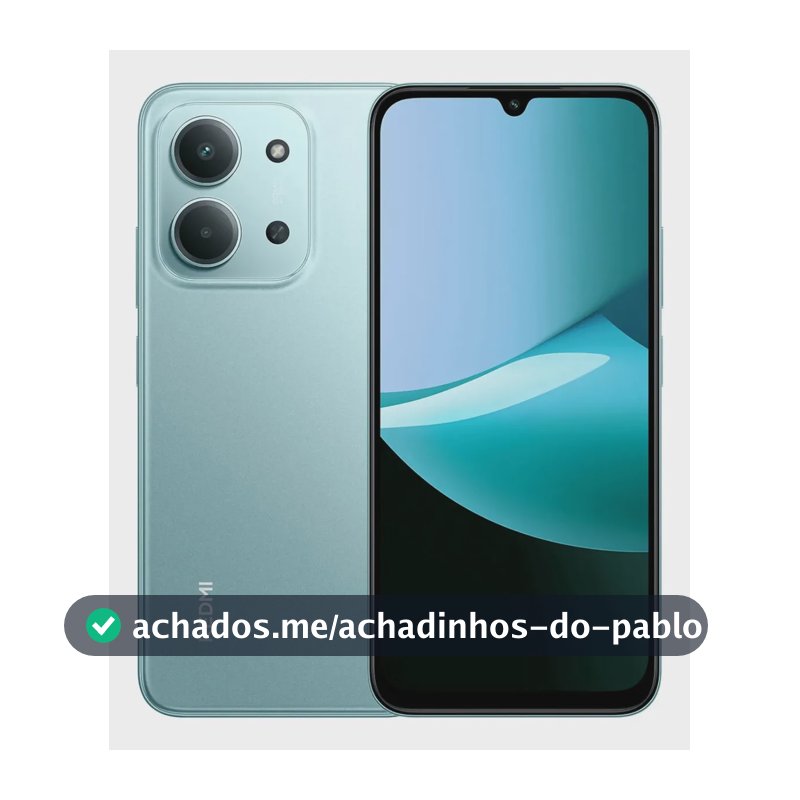 Celular Xiaomi Redmi 15c 256gb 16gb Ram Cor Verde-claro