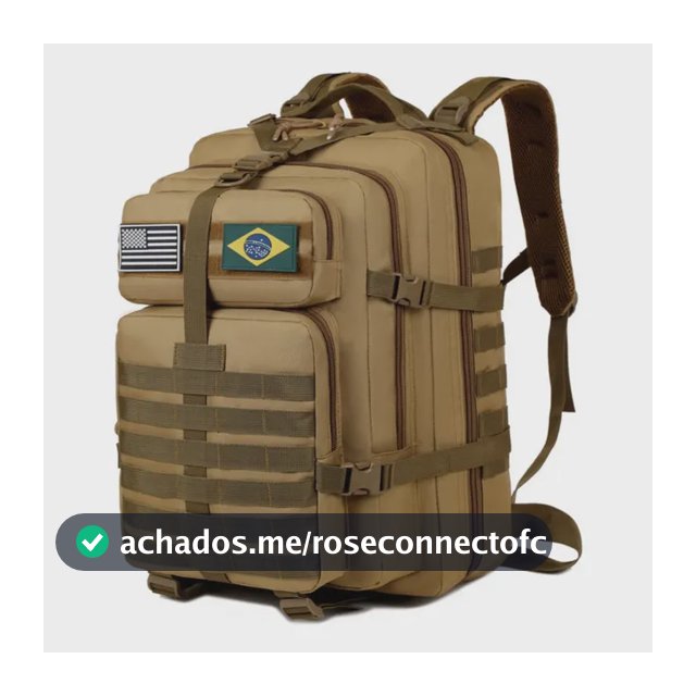 Mochila Tática Impermeável Militar Reforçada Grande 50litros