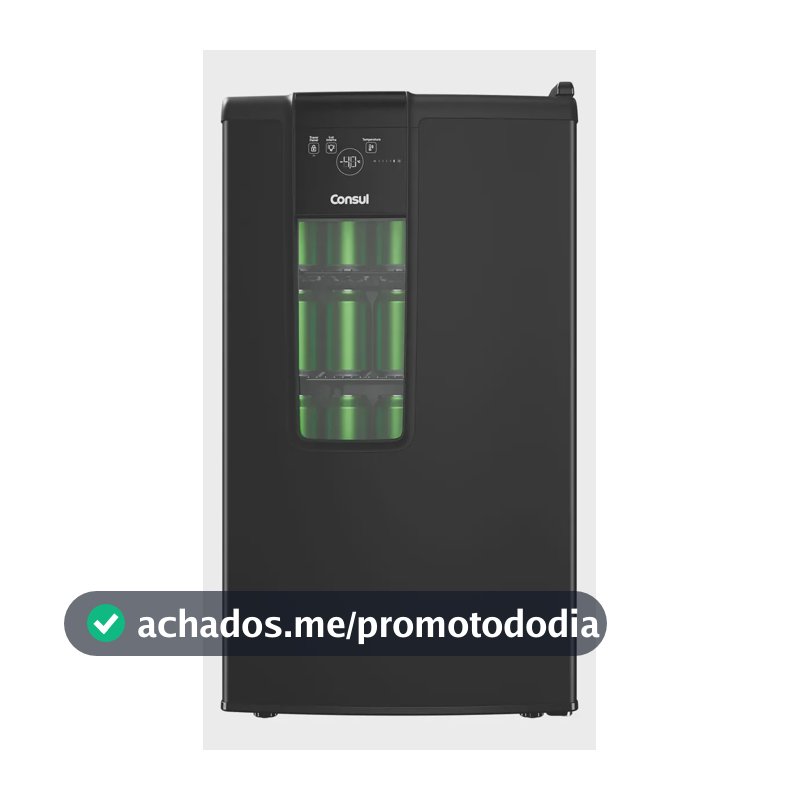 Cervejeira Consul Preta - Cze12me Preto 220v