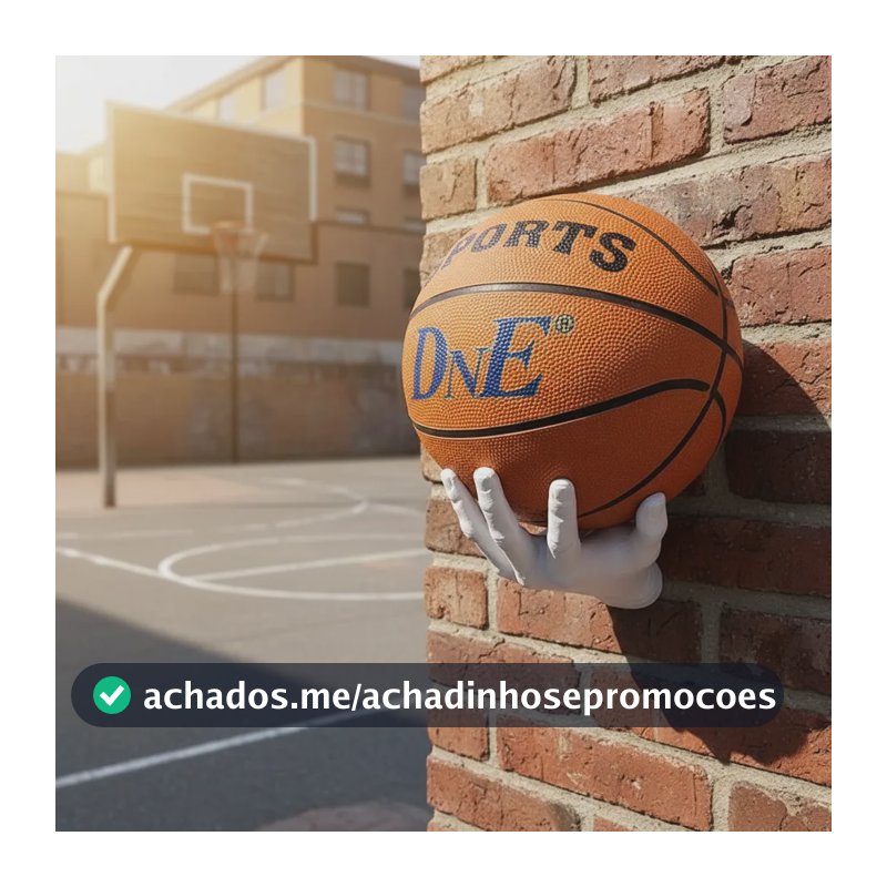 Suporte Porta Bolas Parede Modelo Mão Futebol Basquete Vôlei