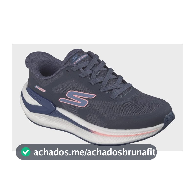 Tênis Skechers De Corrida Consistent Pro Slip Ins Fem Azul