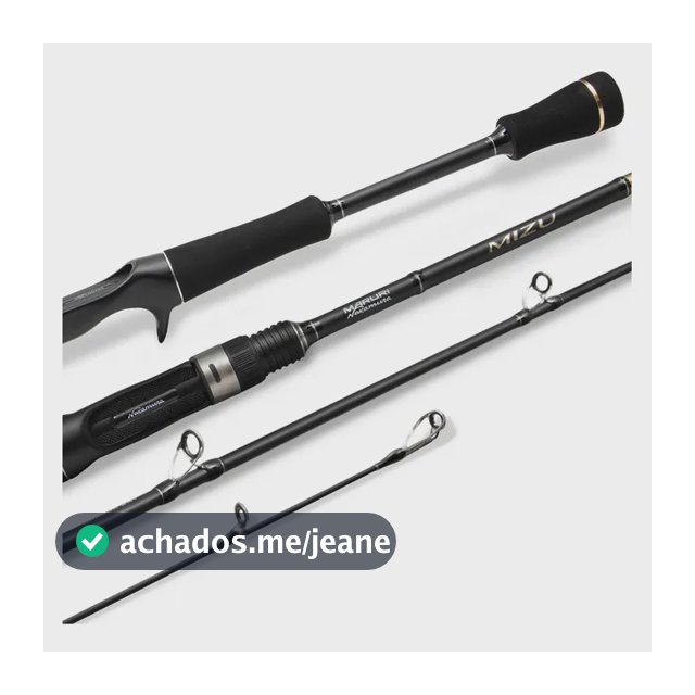 Vara Para Carretilha Mizu C-631l 1,91mts 6-12lbs 1 Parte - Maruri