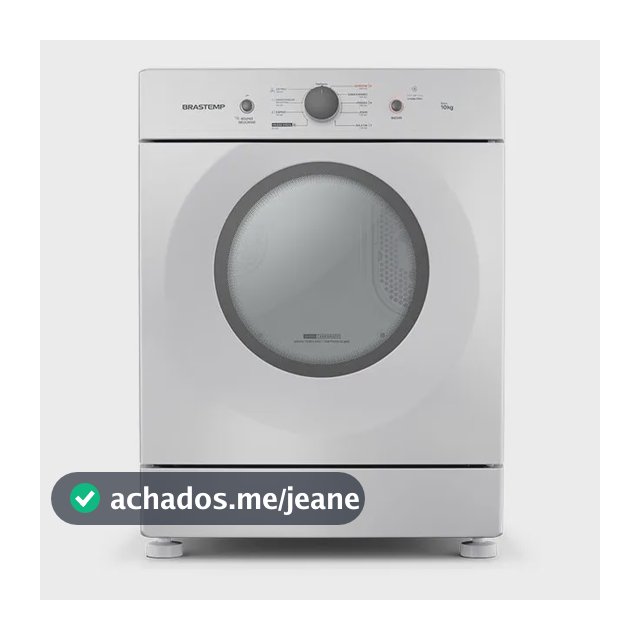 Secadora Brastemp Rotativa Branca 10kg Bsr10bb Cor Branco