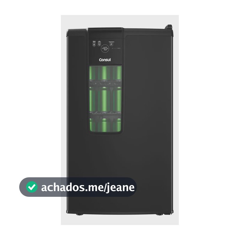Cervejeira Consul Preta - Cze12me Preto 110v