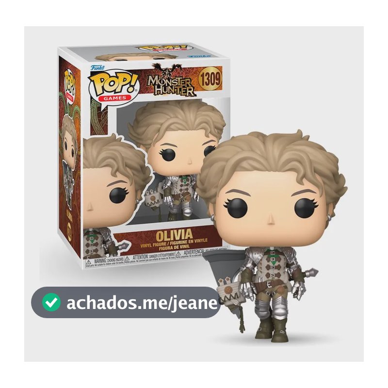 Boneco Funko Pop! Monster Hunter Wilds - Olivia