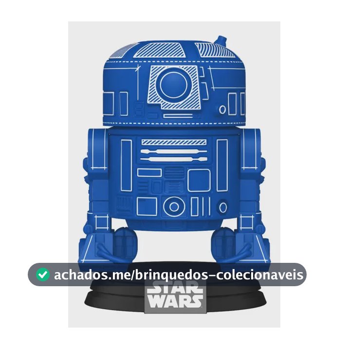 Boneco Funko Pop! Star Wars - R2-d2 (blueprint)