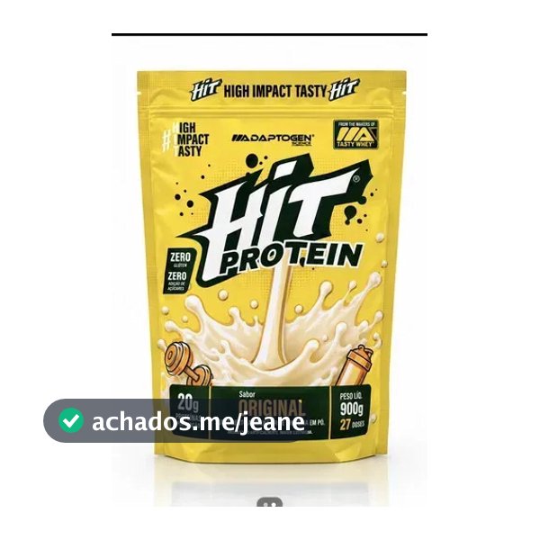 Whey Hit Protein Adaptogen 900g Sabor Original