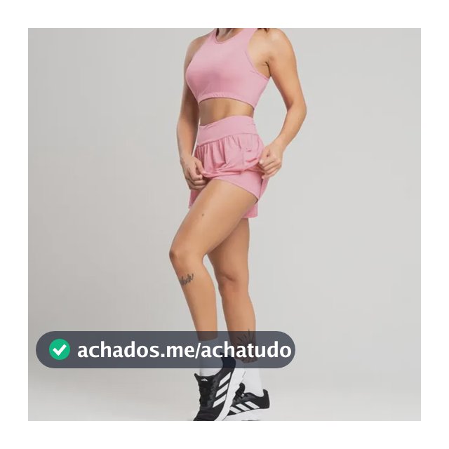 Conjunto Fitness Top Short Roupa Academia Feminino Treino