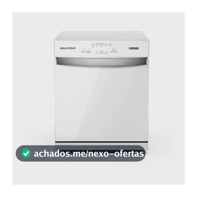 Lava-Louças Brastemp 8 Serviços Branca - BLF08BB