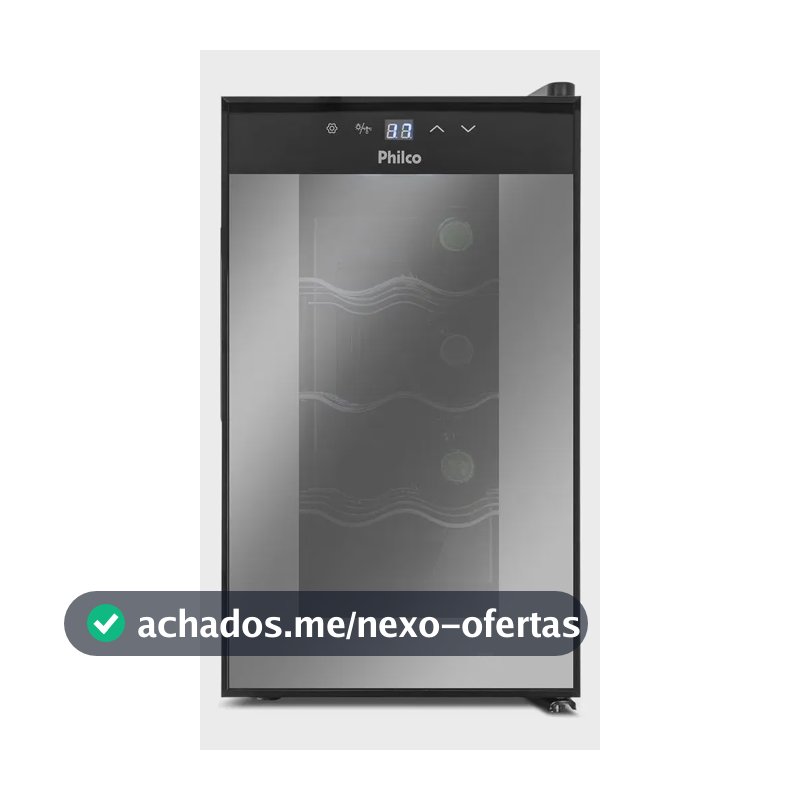 Adega Pad8 Display Eletrônico 8 Garrafas Philco