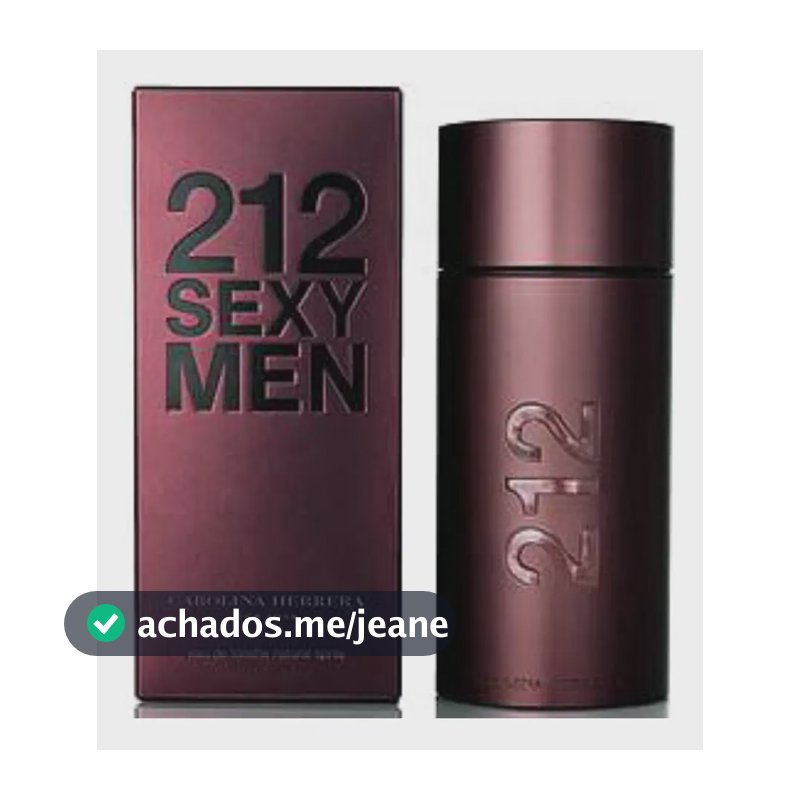 Carolina Herrera 212 Sexy Eau De Toilette 100 ml para Homens
