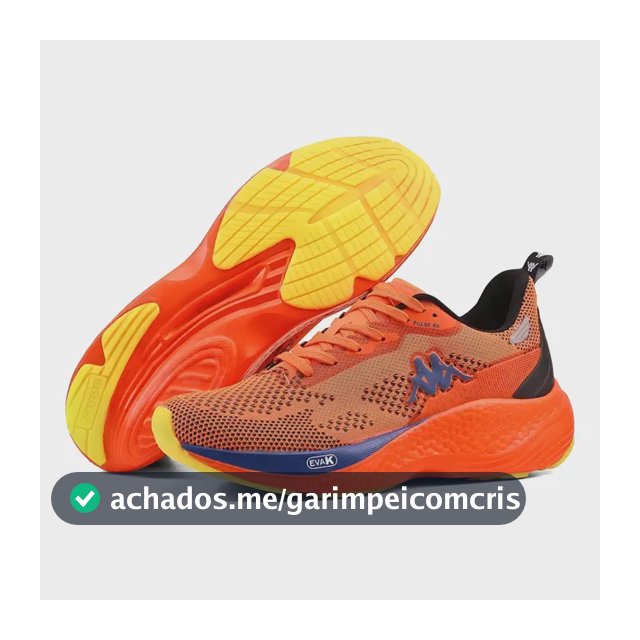 Tênis Kappa Pulse Rx Unissex Corrida Conforto