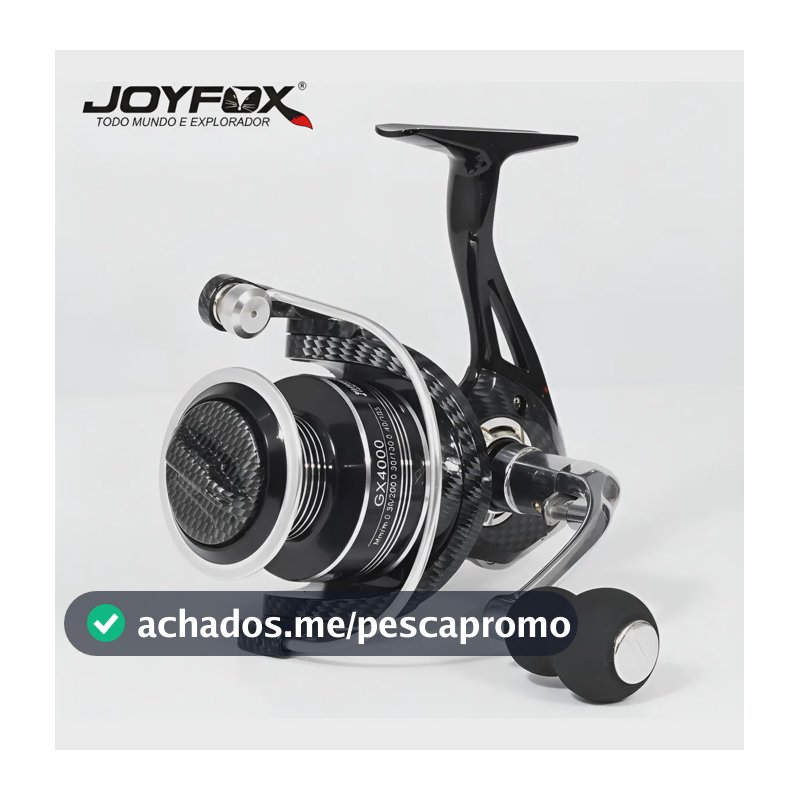 Molinete Pesca Joyfox Gx4000 10kg 14+1 Rolamentos Molinete Pesca 5.2:1 Lado Da Manivela Direito/esquerdo Estampa De Cobra