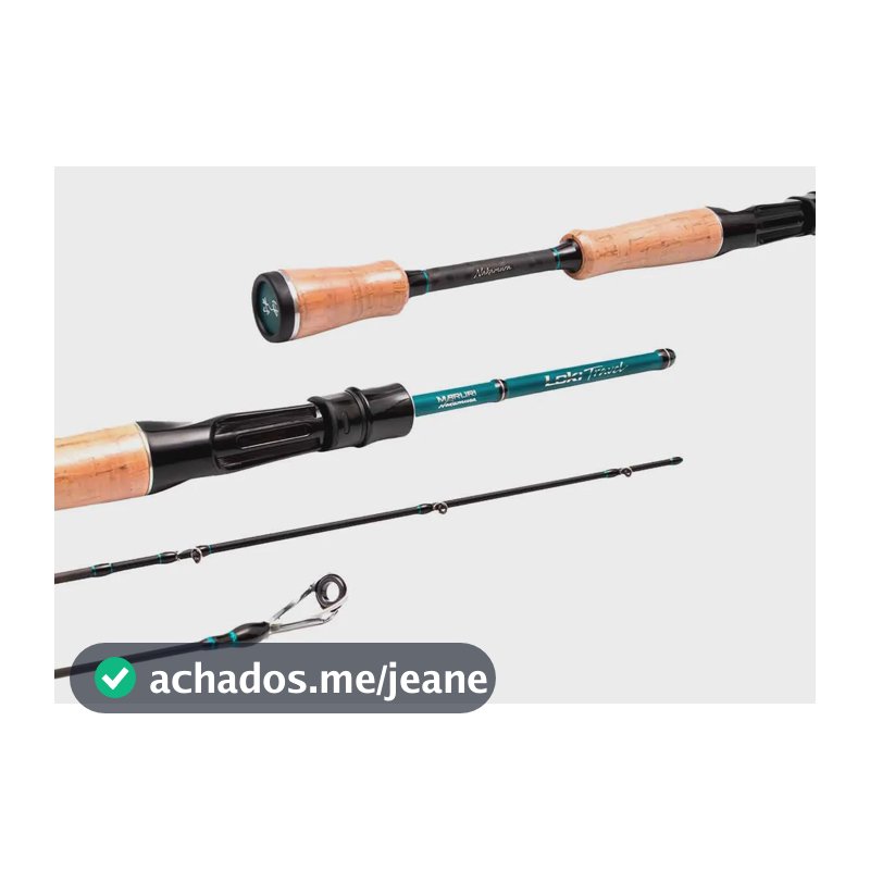 Vara De Carretilha Loki Travel 4 Partes Maruri Tamanhos 1,80m - 8-17lbs