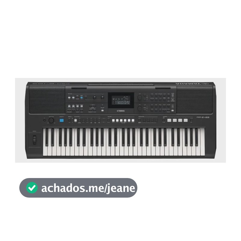 Teclado Yamaha Psr E483 61 Teclas