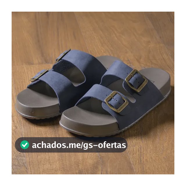 Sandália Chinelo Birken Masculina Em Couro Ferricelli