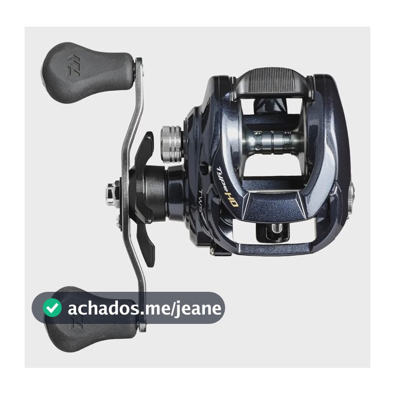 Carretilha Daiwa Tatula Type Hd 200hs/l Azul Esquerdo