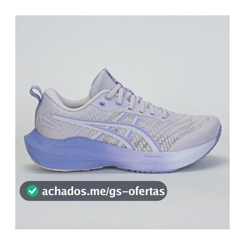Tênis Asics Gel Shogun 8 Feminino Caminhada Lilás/branco 37 Br
