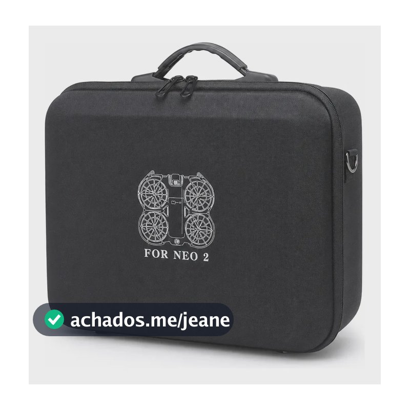 Bolsa Drone Neo 2 Combo Motion Goggles N3 Controle Case Preto