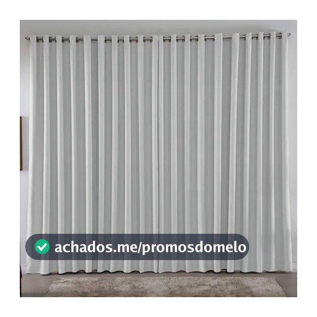 Cortina 3,00x2,80 Metros Blackout Blecaute Gelo Corta Luz Em Tecido Grosso Para Quarto E Sala Casa Laura Enxovais