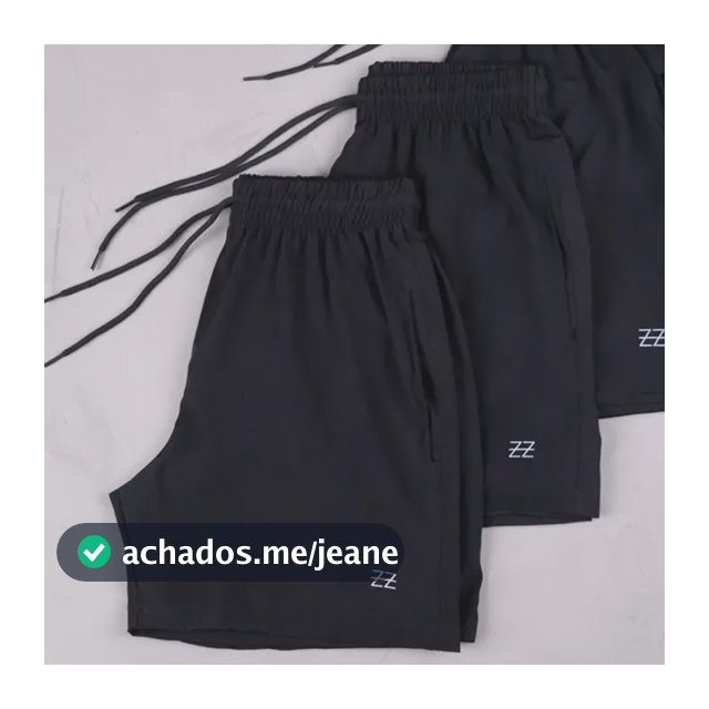 Kit 3 Bermudas Masculinas Academia Treino Praia Verão Fit