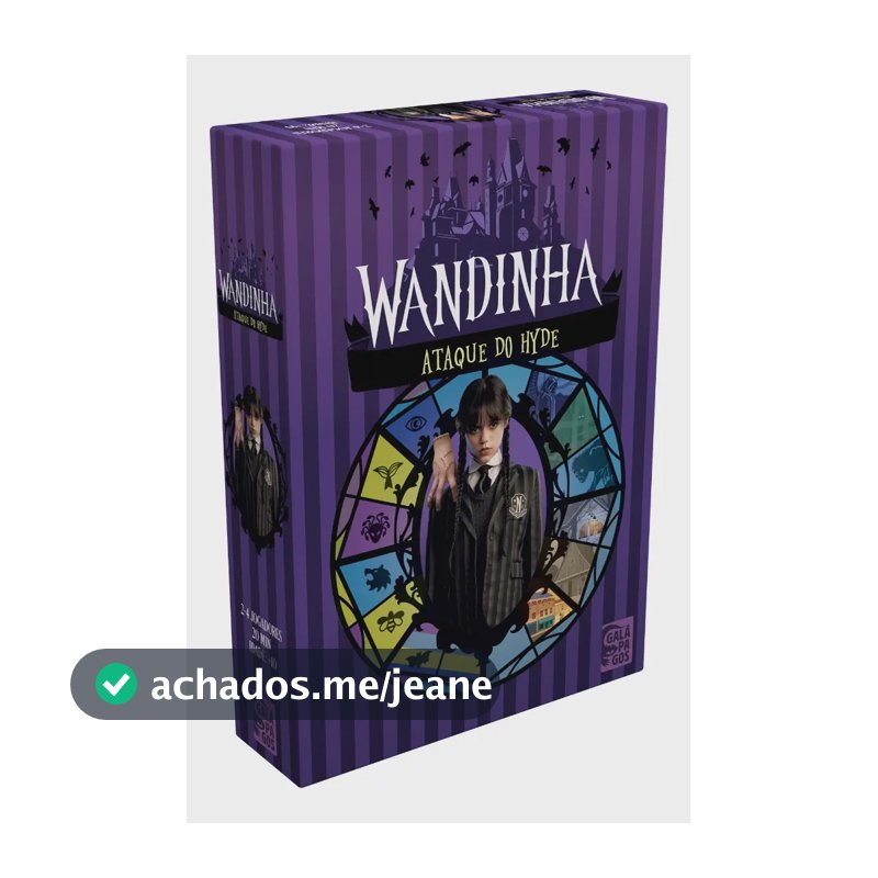 Galápagos, Wandinha: Ataque Do Hyde, Jogo Para Família,20m