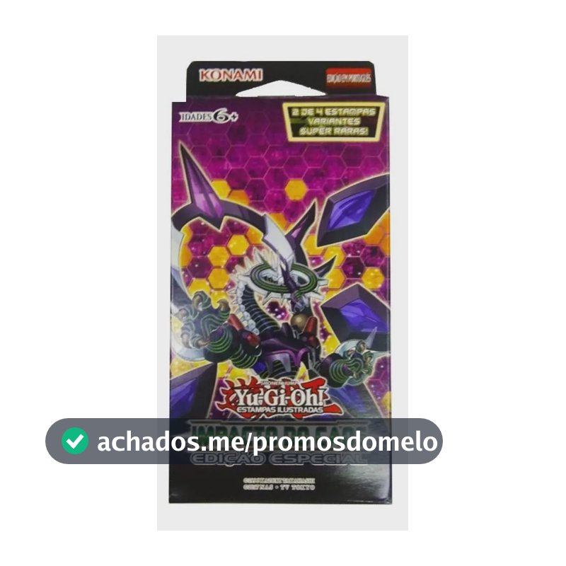 Baralho Yugioh Impacto do Caos Edição Especial Konami Português