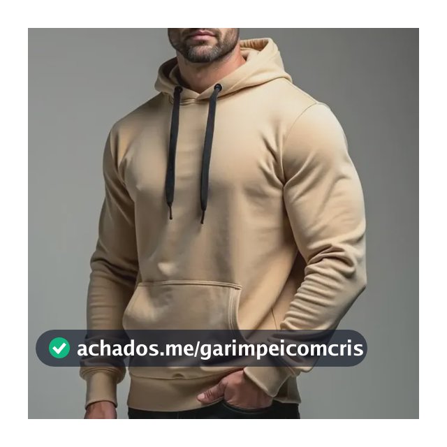 Moletom Liso Unissex Blusa De Frio Com Capuz Plus Size Gugi