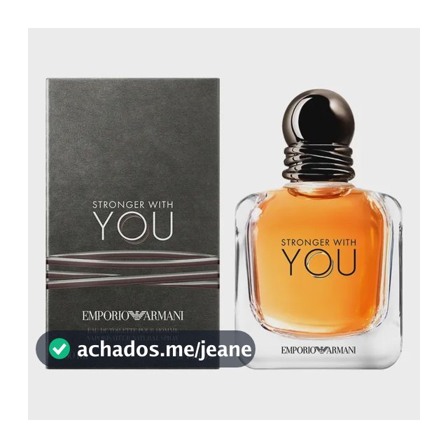 Armani Beauty Perfume Masculino Stronger With You Eau de Toilette 50ml