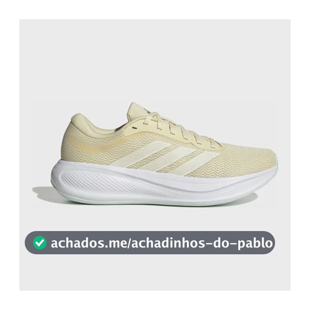 Tênis Masculino E Feminino Response Runner 2 adidas Amarelo Liso 35 Br