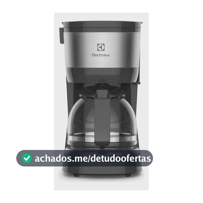 Cafeteira elétrica Electrolux inox filtro permanente removivel corta pingos capacidade 600ml 15 xicaras função manter aquecido sistema ECM10