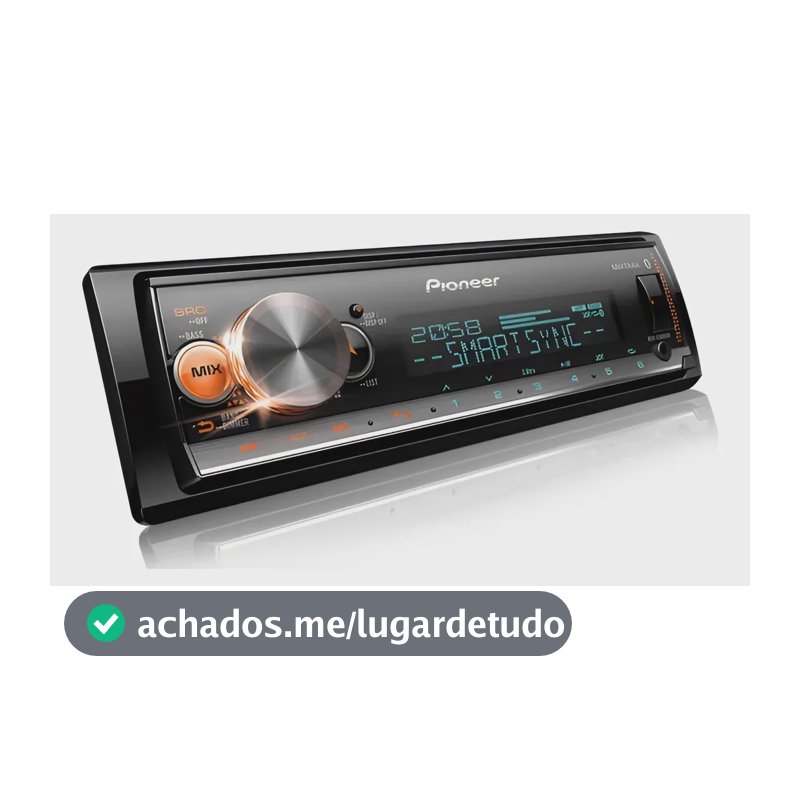 Pioneer Mp3 Player Mvh-x3000br Bluetooth Usb Mixtrax Ar X300
