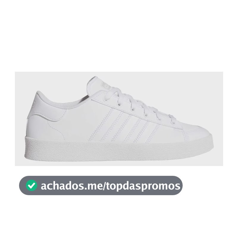 Tênis Masculino E Feminino Jump Hook adidas Branco Liso 42 Br