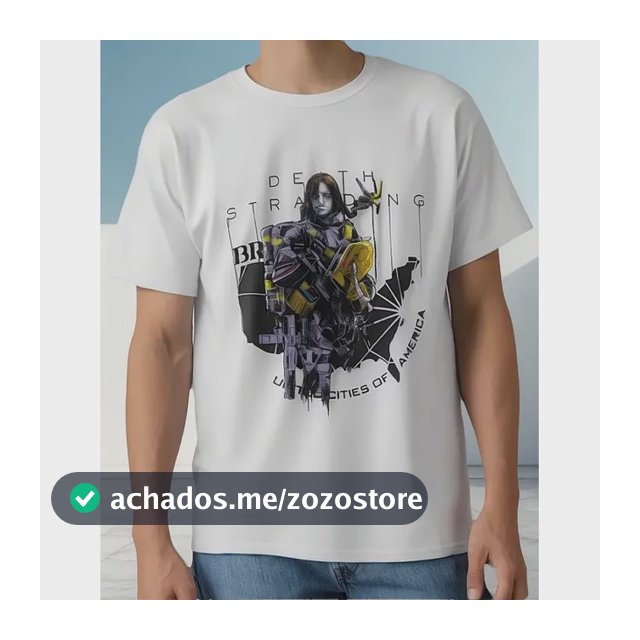 Camiseta De Fã Do Death Stranding Transporter Hideo Kojima P