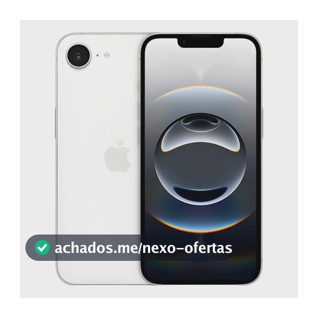 iPhone 16e (128 GB) - Branco - Distribuidor Autorizado