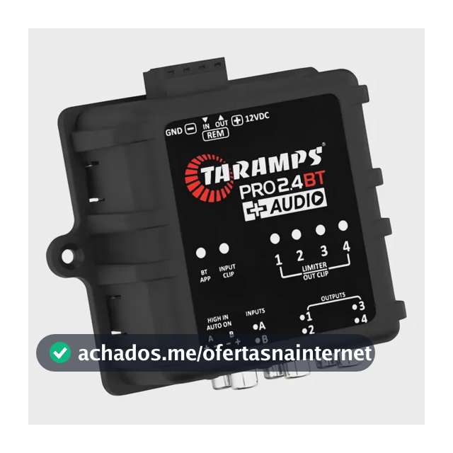 Taramps Processador Audio Digital Pro 2.4 Bluetooth Limiter