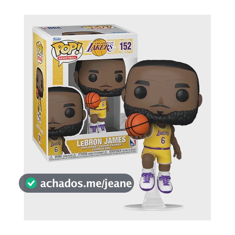Funko Pop Lebron James #152 Pop! Nba La Lakers