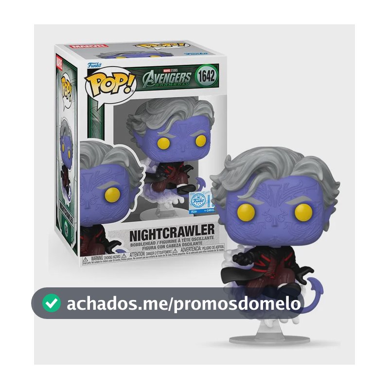 Boneco Funko Pop! Marvel Vingadores Dr Destino Noturno