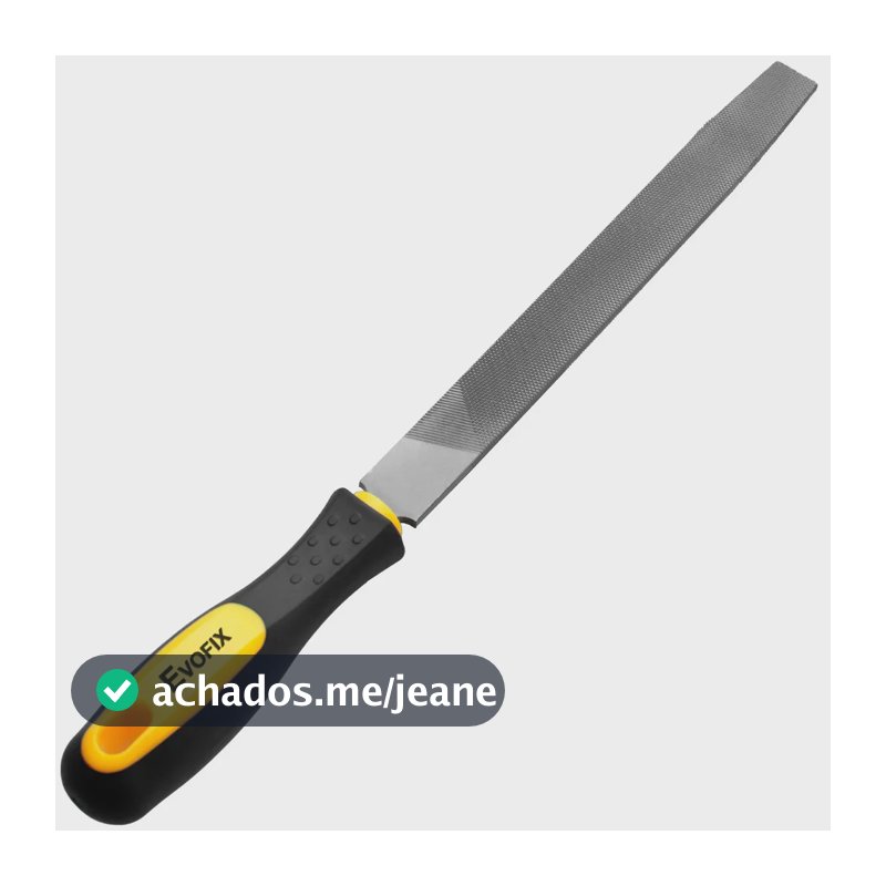 Lima Chata Murça Bastarda de 8" com Cabo Ergonômico para Amolar Ferramentas