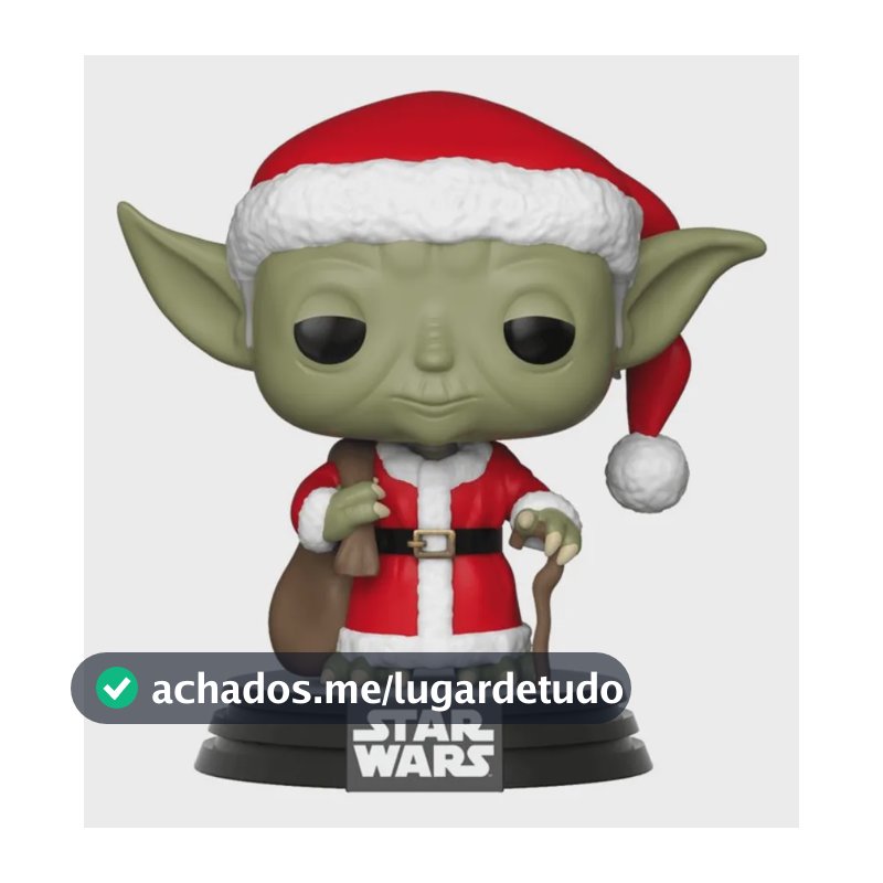 Boneco Funko Star Wars Yoda Papai Noel 13097