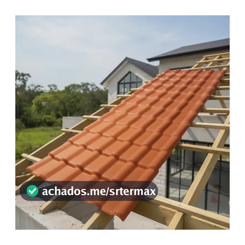 Telha Pvc Plan Precon 2.42x0.88m Terracota