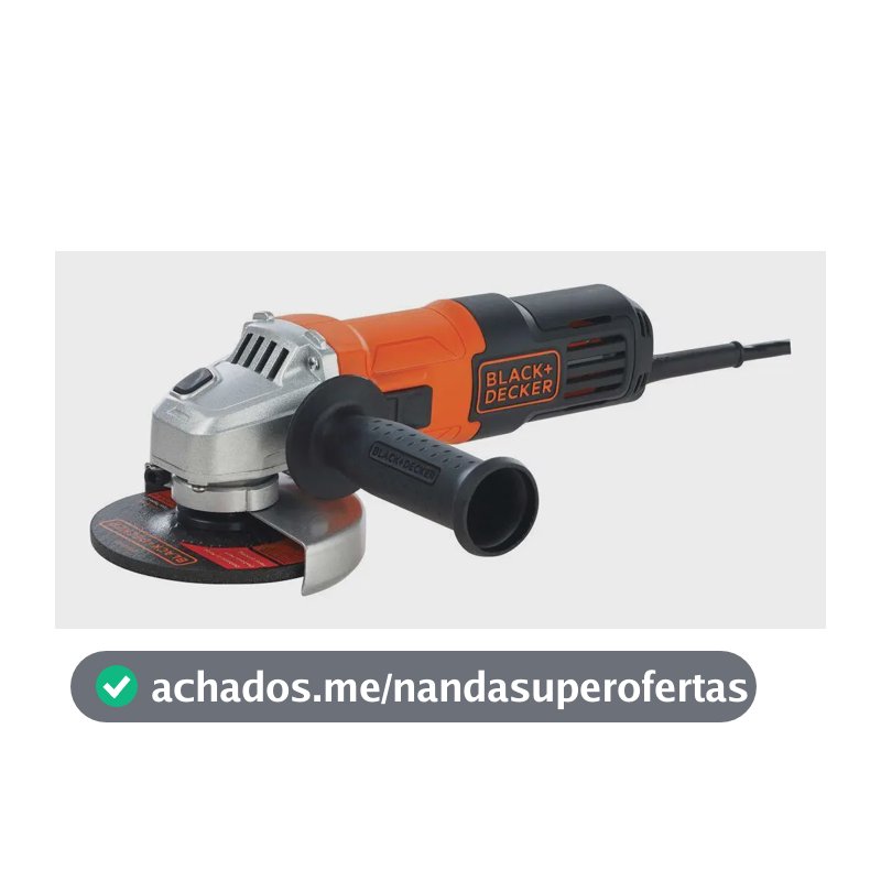 Esmerilhadeira Angular 115mm BLACK+DECKER 12.000RPM G650 650W