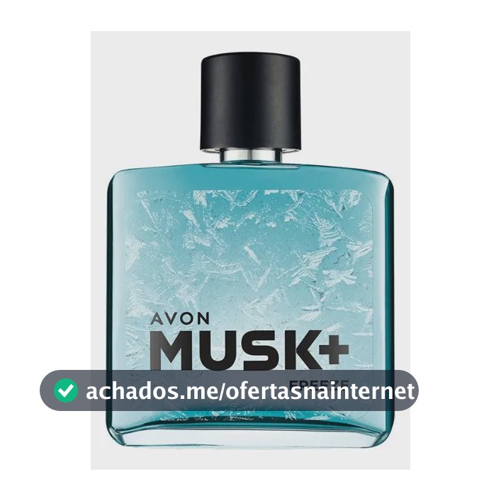 Deo Colônia Avon Musk+ Freeze 75ml