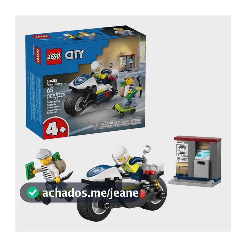 Blocos De Montar Legolego City 60455 65 Peças Em Caixa