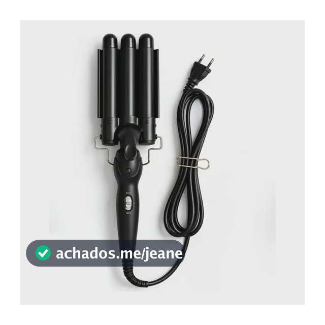 Chapinha Triondas Tripla Modelador De Cachos  Profissional