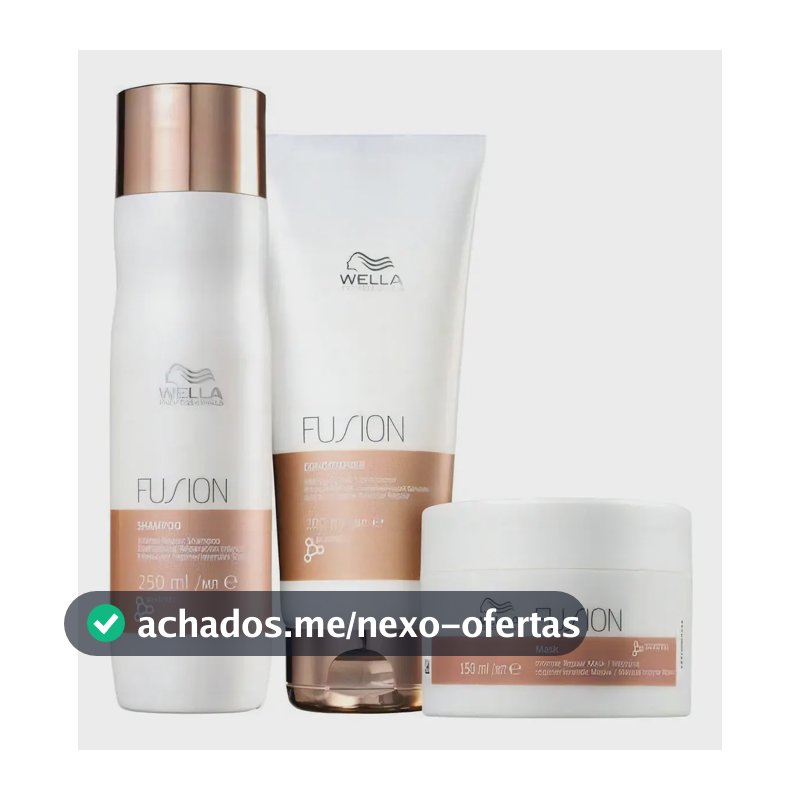 Kit Wella Professionals Fusion Trio (3 Produtos)