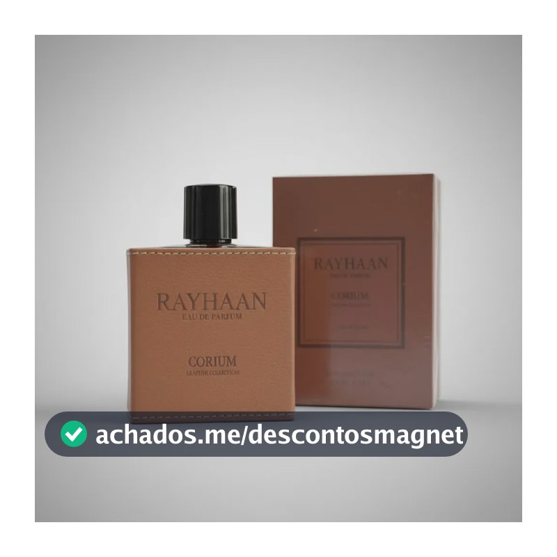 Perfume Rayhaan Corium for Him Eau de Parfum Amadeirado 100ml