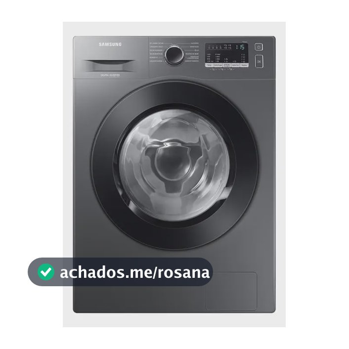 Lava E Seca Samsung Wd11m Com Digital Inverter Inox 11kg Cor Inox look